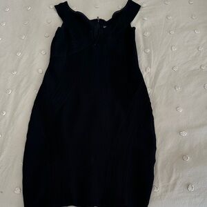 Marciano Black Midi Dress